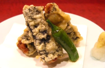 納豆磯辺揚げ